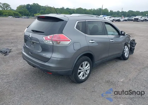 2016 Nissan Rogue Sv из США, поврежденный, VIN KNMAT2MV4GP625824